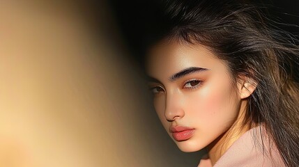 Close-up Portrait of Woman
