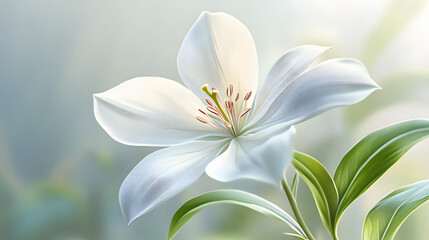 Fototapeta premium closeup, nature, plant, flora, leaf, grass, flowers, isolated, spring, stem, bud, bloom, fresh，design, bright, illustration，pattern, film, abstract, vector，pattern, texture, flower, pink, lily, beauty