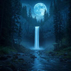 Shimmering Rain: A Dreamlike Sun Shower Moment with Golden Light and Crystal Droplets