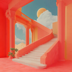 Lo-Fi music picture The background that goes well with the lo-fi music genre Generative AI	

