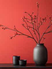 still life with flowers