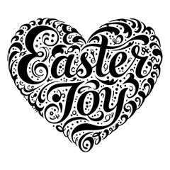 Fototapeta premium Easter Joy graphic, perfect for marketing