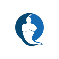 blue genie icon