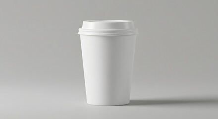 Minimalist Takeaway Coffee Cup Mockup