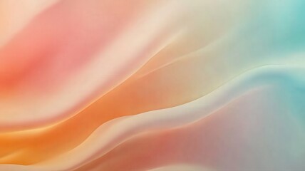 Obraz premium Abstract Pastel Wave Background: Soft Colors and Flowing Shapes