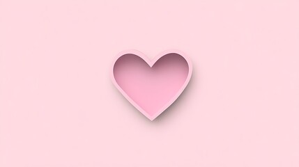 Pink Heart Background Design.