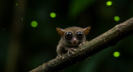 Fototapeta premium Tarsius (Tarsius spectrum) - Sulawesi