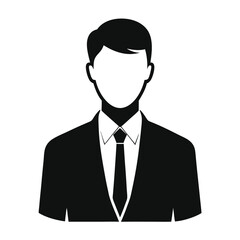 Avatar Silhouette Icon Set Multiple Male and Female Avatar Profile Icons Black Silhouette and Outline User Icons Featuring Two or Three Figures for Corporate Social Media and Web Design