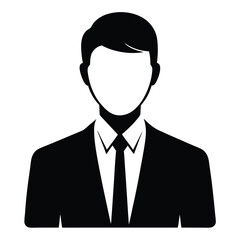 Avatar Silhouette Icon Set Multiple Male and Female Avatar Profile Icons Black Silhouette and Outline User Icons Featuring Two or Three Figures for Corporate Social Media and Web Design