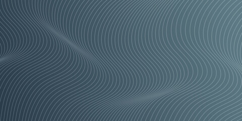 Abstract blue wave pattern with smooth lines creating a soothing visual effect in a digital design environment