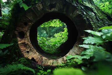 old tree trunk