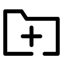 folders dashed line icon