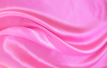 Obraz premium White pink satin texture that is gray silver fabric silk background with beautiful soft blur pattern natural.