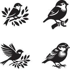 set of birds