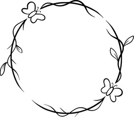 Circle Wedding Ornament