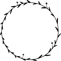 Circle Wedding Ornament