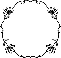 Circle Wedding Ornament