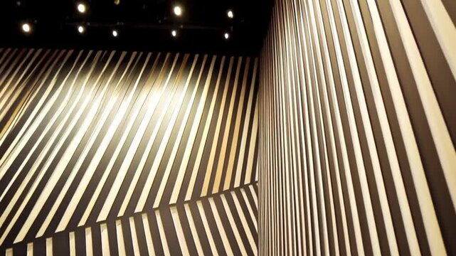Abstract Background Stock Video a high-contrast, dual-tone diagonal stripe pattern for a striking visual impact 