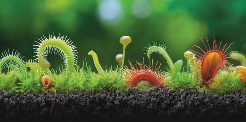 Illustration of the evolutionary journey showcasing the progression of species through time.