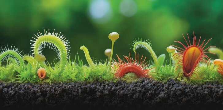 Illustration of the evolutionary journey showcasing the progression of species through time.