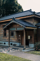 Fototapeta premium old wooden house 