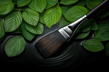 A hyper-realistic close-up of an artist brushstrokes, recreating a vibrant Arles landscape on canvas