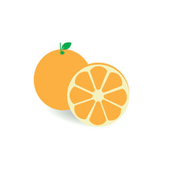 Lemon fruit vector illustration. Lemon fruit illustration