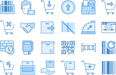 Set of Buy & Sell icons	
