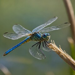 close up of a dragonfly