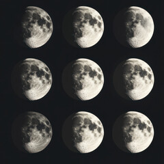 Naklejka premium full moon in the night
