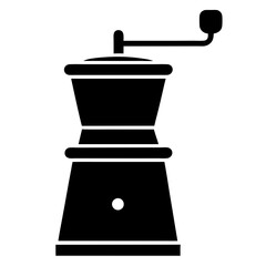 coffee grinder isolated on white