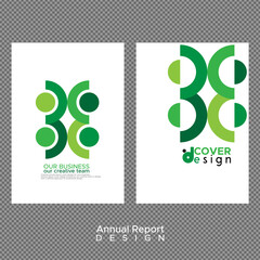 Annual report cover design