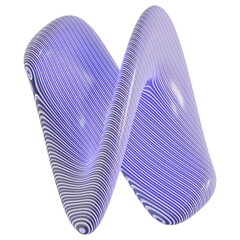 Abstract Pattern Shape 3D Illustration