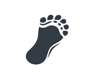 Footprint Illustration - Simple Design