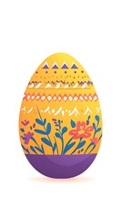 Decorated Easter Egg.