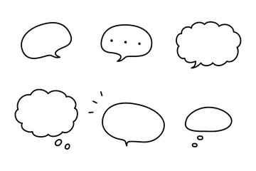 吹き出しセット