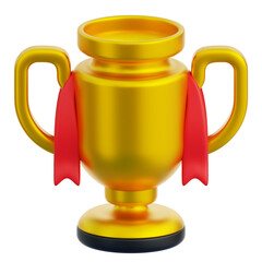 Trophy 3D Illustration