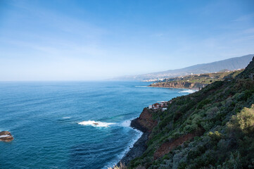 West coast of Island Tenerife, Canary Islands, Spain, Europe.