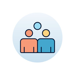 Customers Vector icon