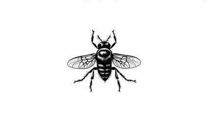 mosquito isolated on white background
