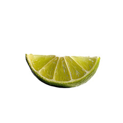 Fresh Lime Slices PNG &ndash; Vibrant Green Citrus Fruit Cut Open to Reveal Juicy Texture for Food and Health Stock Images