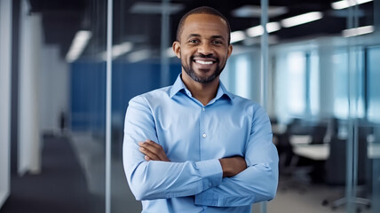Fototapeta premium portrait of a handsome young businessman