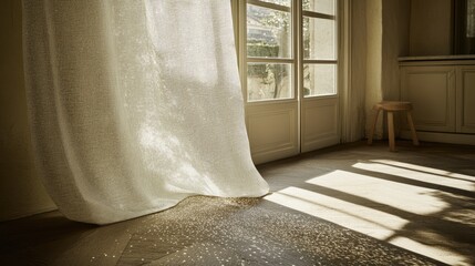 Sunlit Serenity: A Moment of Calm in a French Country Home