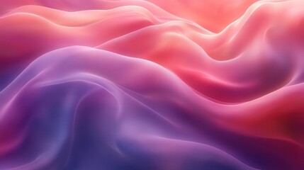 Obraz premium Soft Fluid Waves of Colorful Textures in Gentle Light Display