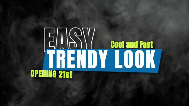 Trendy Title 03