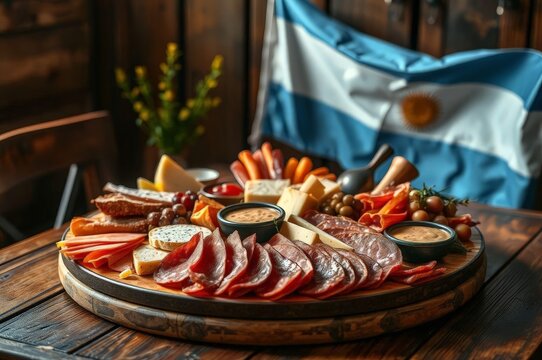 Argentine Picada Platter Setup