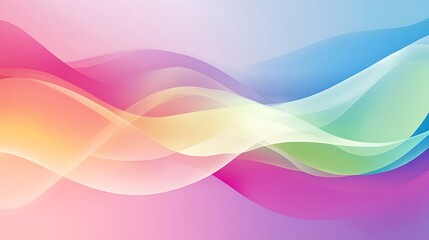 Colorful Wave Abstract Background. (3)