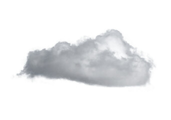 Freigestellte Kumuluswolke. Geeignet für Bildgestaltungen.