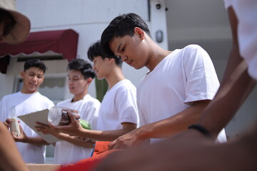 Group Of Diverse People Working In Charitable Foundation