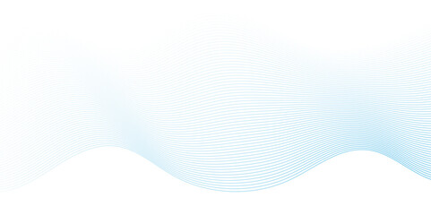 Abstract blue dynamic creative smooth beautiful space digital composite sound and wave bland line. frequency flow business stripe gradient white vector technology template background.	